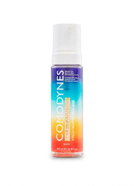 Self-tanning fresh water mousse